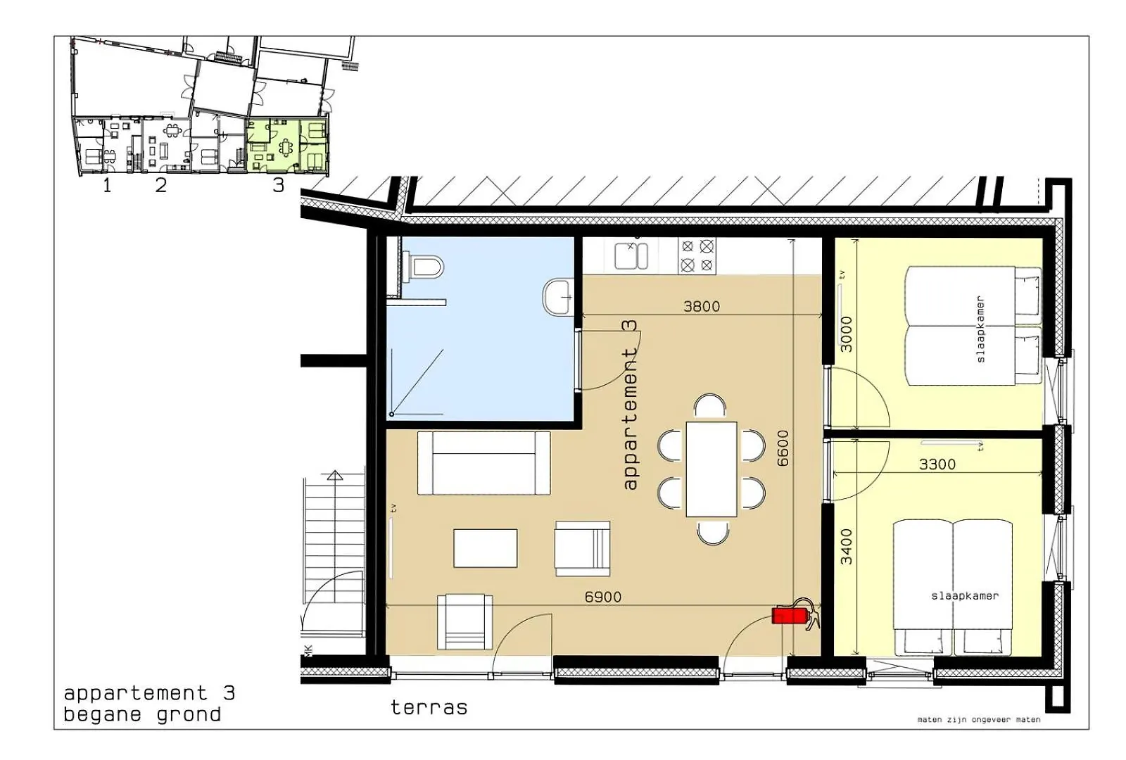 Hoeve Kroonen Schin op Geul Apartment